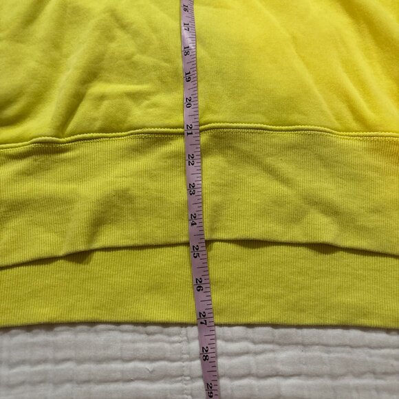 NWT Free People Margarita Hoodie Chartreuse Oversized Pullover – Women’s M - Picture 11 of 13